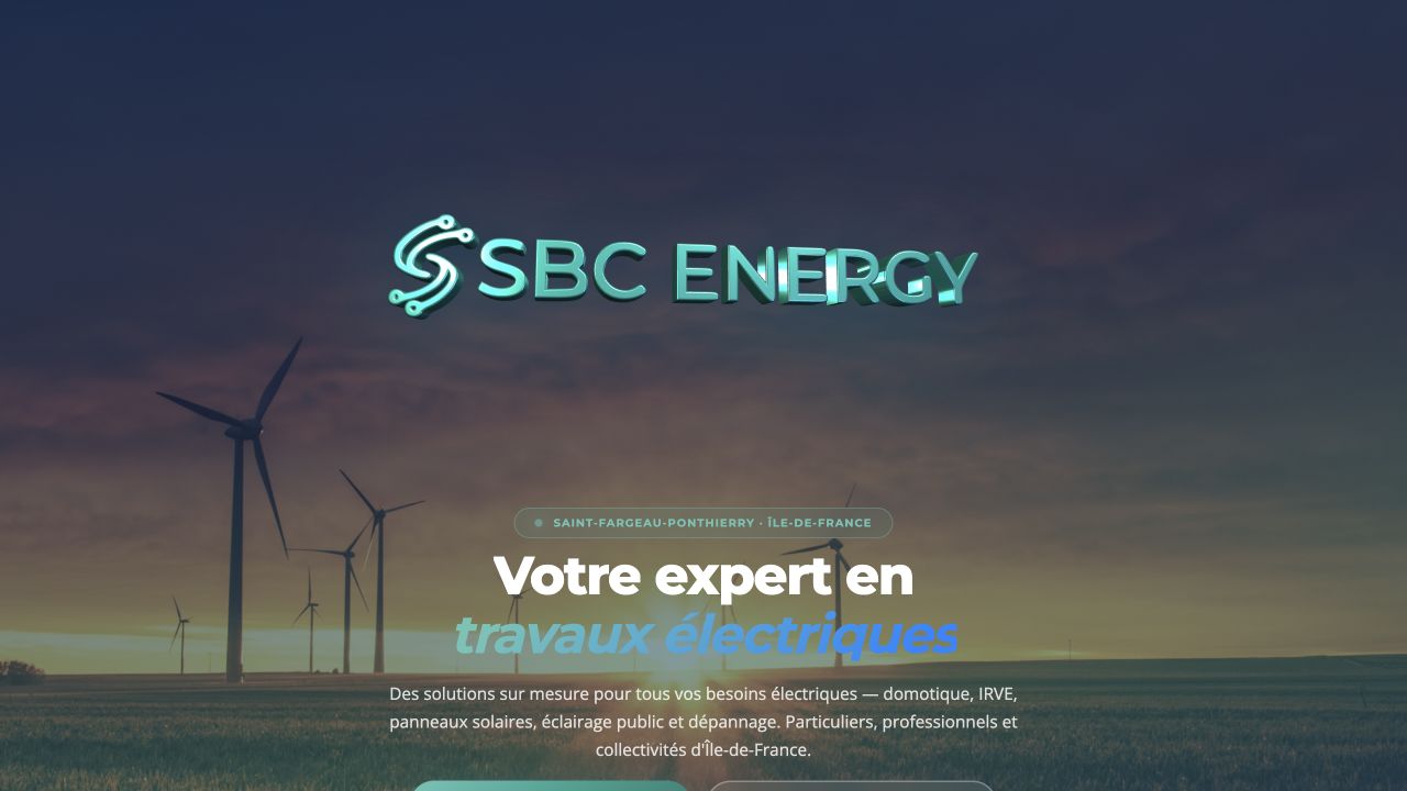 Site SBC Energy