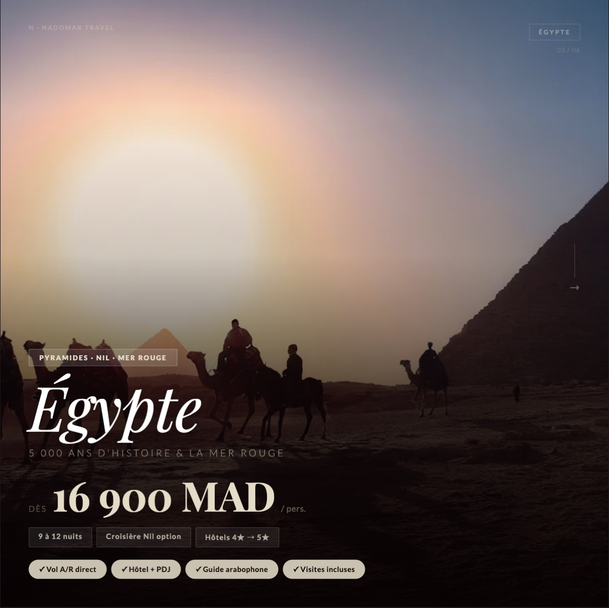 Offre voyage du carrousel Nadomar Travel